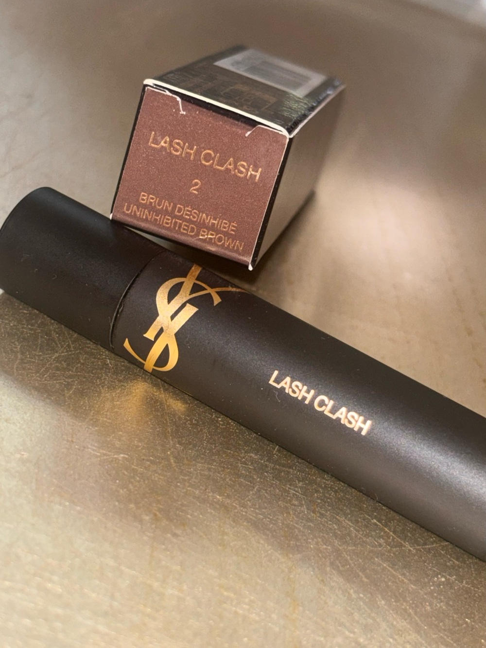 Yves Saint Laurent Mini Lash Clash Mascara in Uninhibited Brown